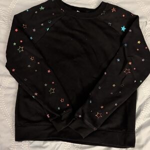 Athletic Works Black Star Sweatshirt